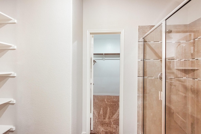4605 Ashmark Rd, Little Elm, TX 76227 - full bath with a shower stall and a walk in closet