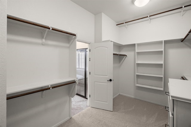 5807 Pebble Beach Dr, Granbury, TX 76049 - spacious closet with light colored carpet