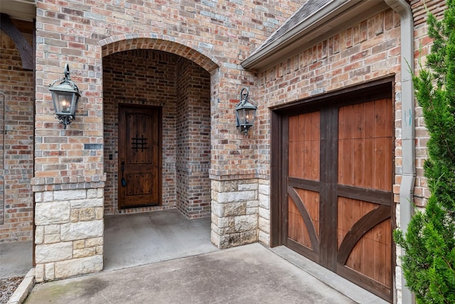 5807 Pebble Beach Dr, Granbury, TX 76049 - entrance to property featuring brick siding