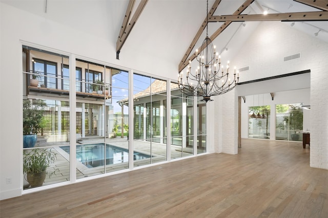 5747 Charlestown Dr, Dallas, TX 75230 - interior space featuring an inviting chandelier