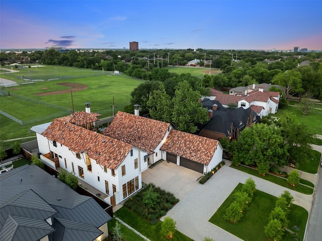 5747 Charlestown Dr, Dallas, TX 75230 - bird's eye view