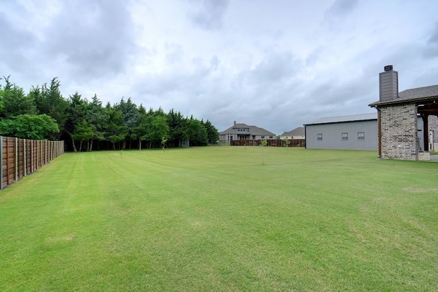 1333 Wilderness Ln, Forney, TX 75126 - view of yard with fence