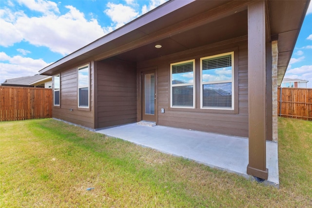 1628 Seadrift Dr, Forney, TX 75126 - rear view of property with a patio
