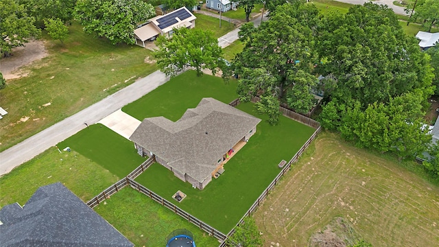drone / aerial view