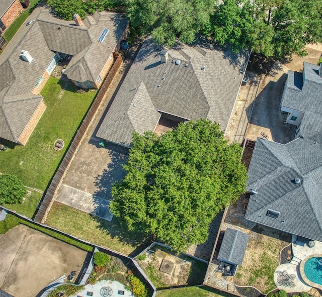 aerial view
