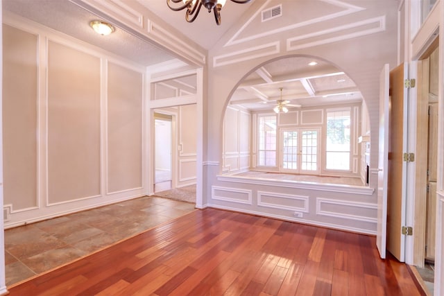 2536 Fox Glenn Cir, Bedford, TX 76021 - foyer entrance featuring visible vents and a decorative wall