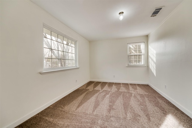 875 Country Club Rd, Lucas, TX 75002 - carpeted spare room featuring visible vents and baseboards