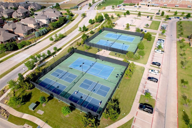 aerial view