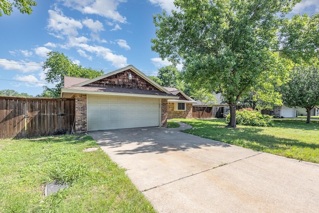 122 Big Bend Blvd, Waxahachie, TX 75165 - view of front of property featuring driveway, a garage, and brick siding