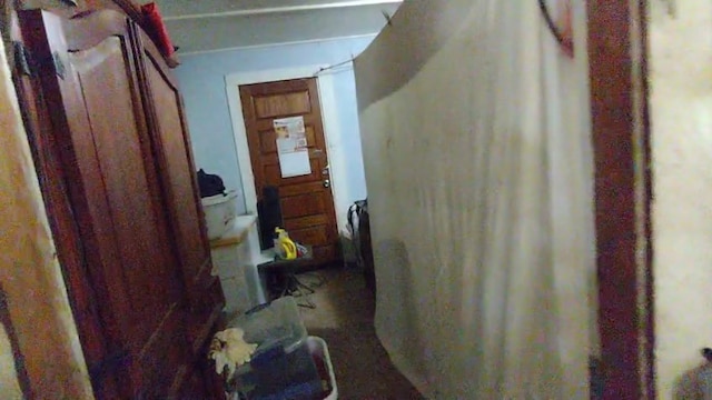 view of hall