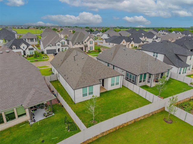 3509 Mescalbean Dr, Mckinney, TX 75071 - aerial view with a residential view