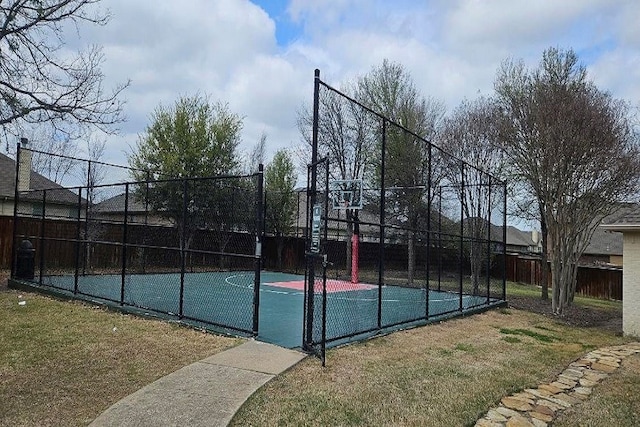 2710 Willow Ln, Melissa, TX 75454 - view of sport court with community basketball court