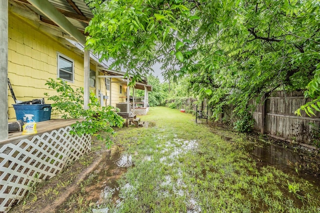 1941 Michael Ct, Pelican Bay, TX 76020 - view of yard with a fenced backyard