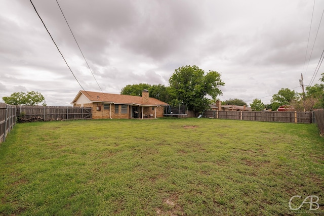 3749 Oldham Ln, Abilene, TX 79602 - view of yard featuring a fenced backyard