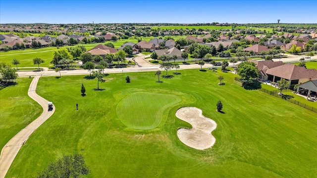 drone / aerial view featuring a residential view