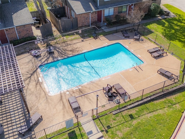 1122 Millview Dr Unit 402, Arlington, TX 76012 - pool with a patio and fence