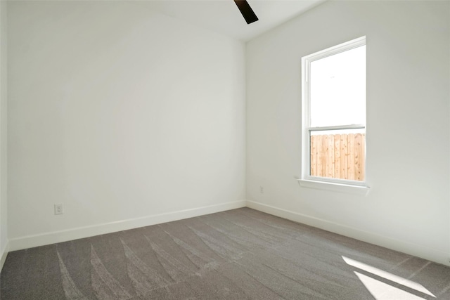 629 Hummingbird Dr, Aledo, TX 76008 - carpeted spare room featuring a ceiling fan and baseboards