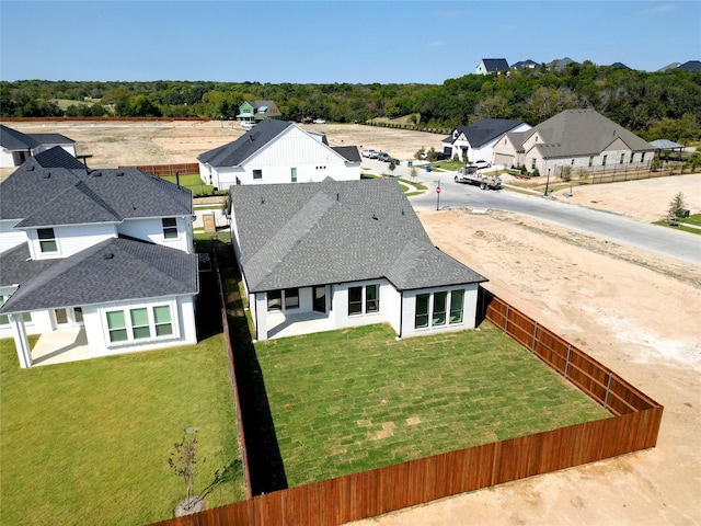 629 Hummingbird Dr, Aledo, TX 76008 - birds eye view of property featuring a residential view