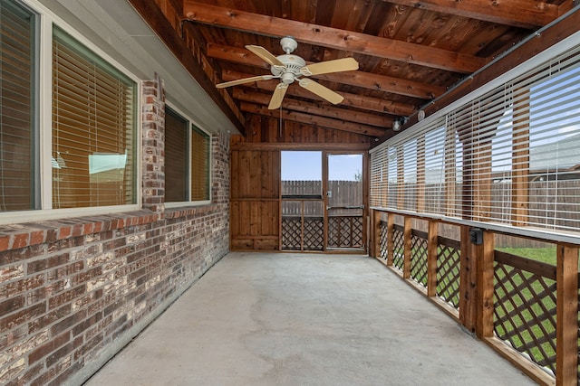 629 Langdon St, Lavon, TX 75166 - interior space featuring ceiling fan