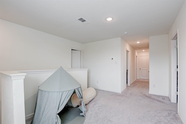 1600 Shadow Hawk Dr, Fort Worth, TX 76052 - spare room featuring light colored carpet, recessed lighting, and baseboards