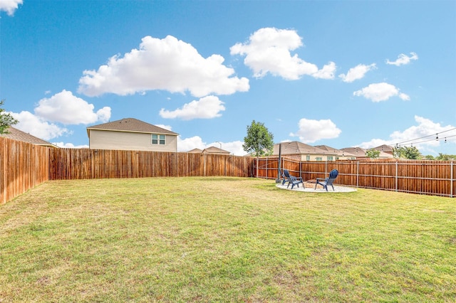 1600 Shadow Hawk Dr, Fort Worth, TX 76052 - view of yard with a patio area