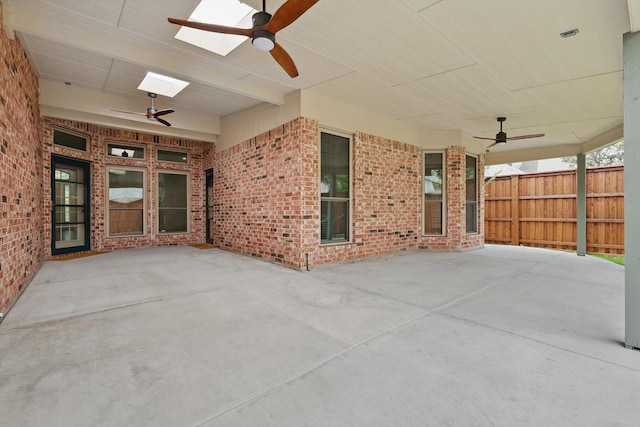 411 Deer Brooke Dr, Allen, TX 75002 - view of patio featuring a ceiling fan