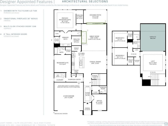 2062 Wimberley Dr, Prosper, TX 75078 - view of layout