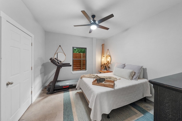 13533 Fm-1567 W, Brashear, TX 75433 - bedroom featuring a ceiling fan and baseboards