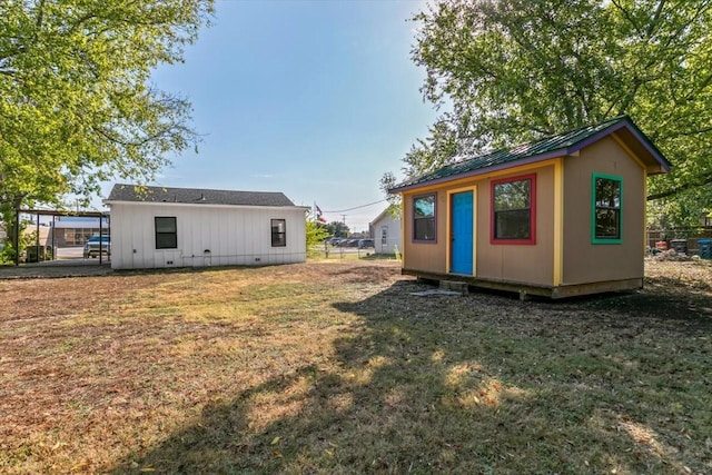 view of outbuilding featuring an outbuilding