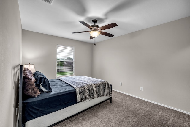 6224 Madrone Ct, Plano, TX 75074 - carpeted bedroom featuring baseboards and ceiling fan