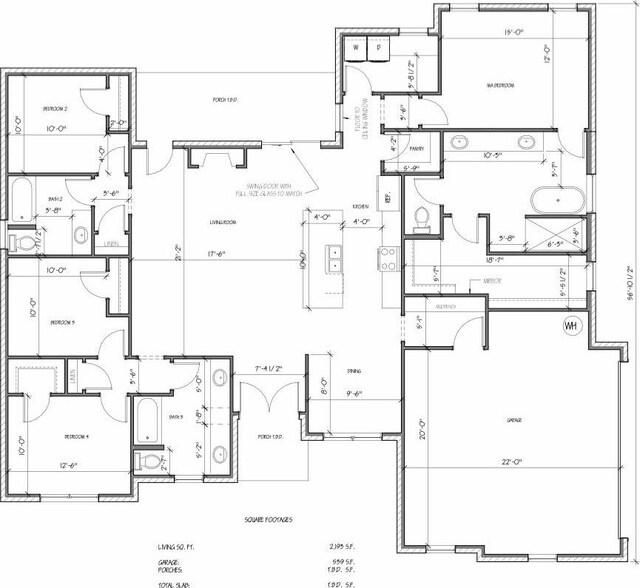 6833 Windmill Grass Ln, Abilene, TX 79606 - floor plan / room layout