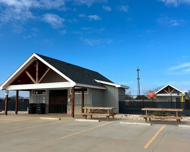 6833 Windmill Grass Ln, Abilene, TX 79606 - view of property with uncovered parking and fence