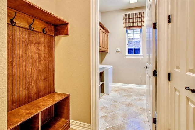 10853 Dixon Branch Dr, Dallas, TX 75218 - mudroom featuring baseboards
