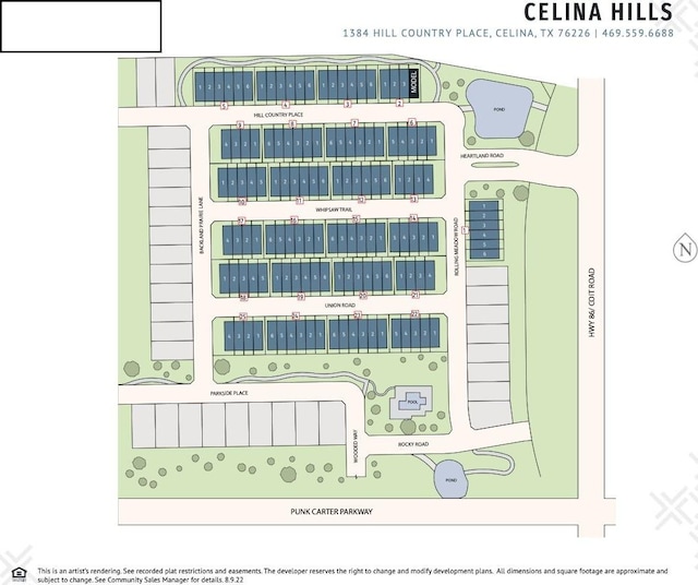 1359 Whipsaw Trl, Celina, TX 75009 - map location
