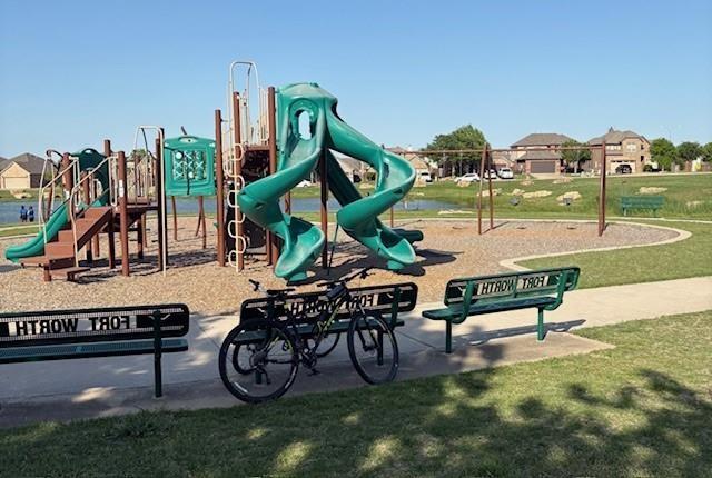 4849 Crumbcake Dr, Fort Worth, TX 76244 - community play area with a yard
