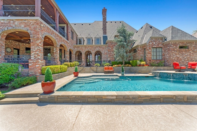 1719 Byron Nelson Pkwy, Colleyville, TX 76092 - pool with a patio area
