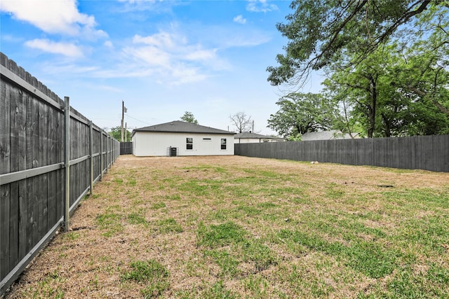 7819 Brownsville Ave, Dallas, TX 75216 - view of yard featuring a fenced backyard