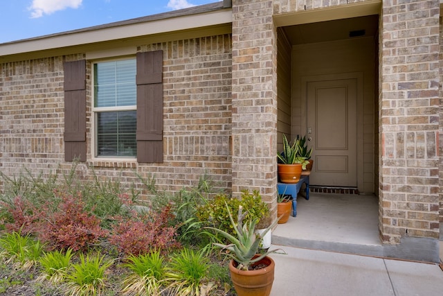 716 Emmons Creek St, Justin, TX 76247 - entrance to property with brick siding