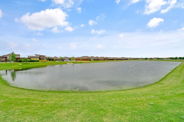 716 Emmons Creek St, Justin, TX 76247 - water view with a residential view
