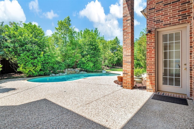 4600 Winter Park Dr, Richardson, TX 75082 - swimming pool featuring a patio