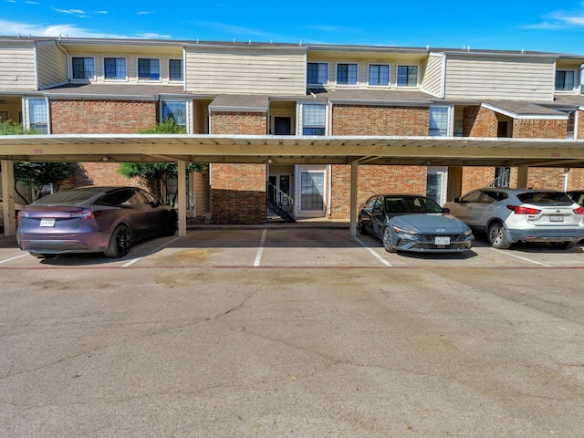 9601 Forest Ln Unit 1113, Dallas, TX 75243 - view of covered parking lot