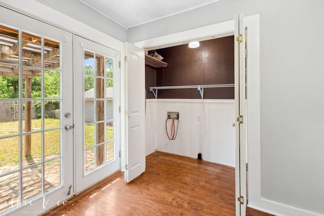 741 Vine St, Abilene, TX 79602 - doorway featuring wood finished floors
