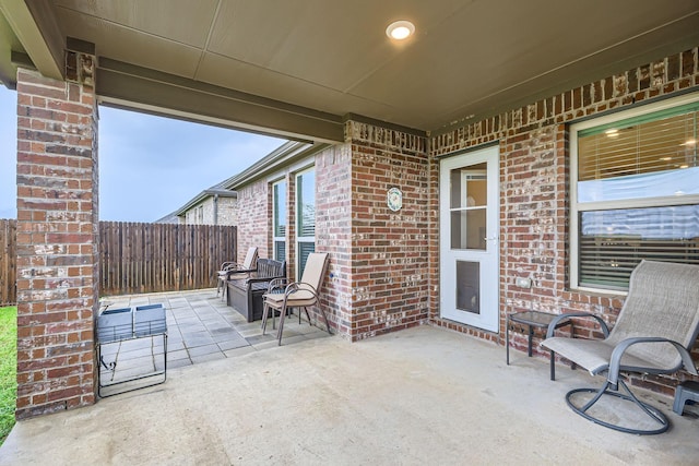 2828 Ainsworth Rd, Aubrey, TX 76227 - view of patio / terrace