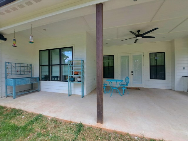 12890 County Road 463, Tyler, TX 75706 - view of patio with a ceiling fan