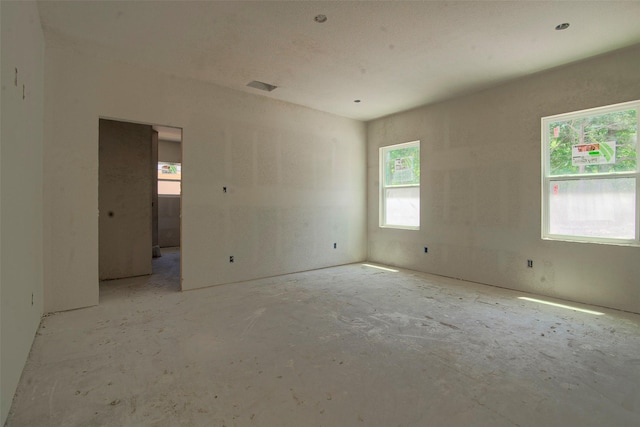 view of unfurnished room