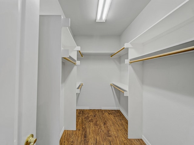 2035 Greenfield Ln, Allen, TX 75013 - walk in closet featuring wood finished floors