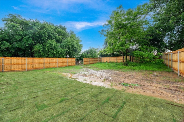 3904 De Maggio Ave, Dallas, TX 75210 - view of yard featuring a fenced backyard