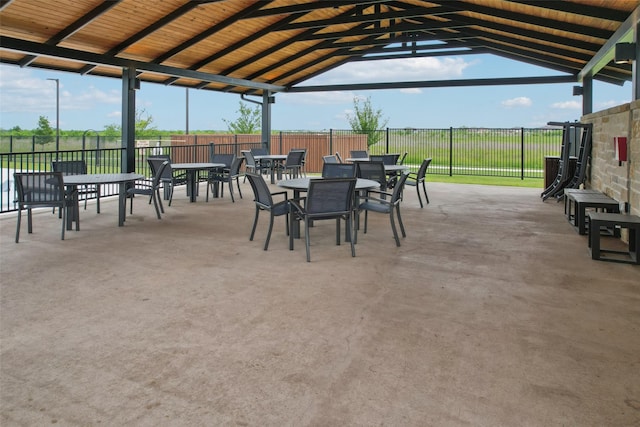 1106 Alaska Dr, Forney, TX 75126 - view of patio with outdoor dining area
