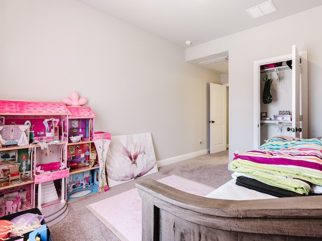5932 Folsum Pl, Mckinney, TX 75070 - bedroom featuring carpet, baseboards, a closet, and visible vents