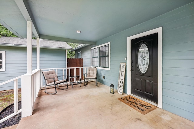 1015 Van Winkle St, Weatherford, TX 76086 - view of exterior entry with a porch